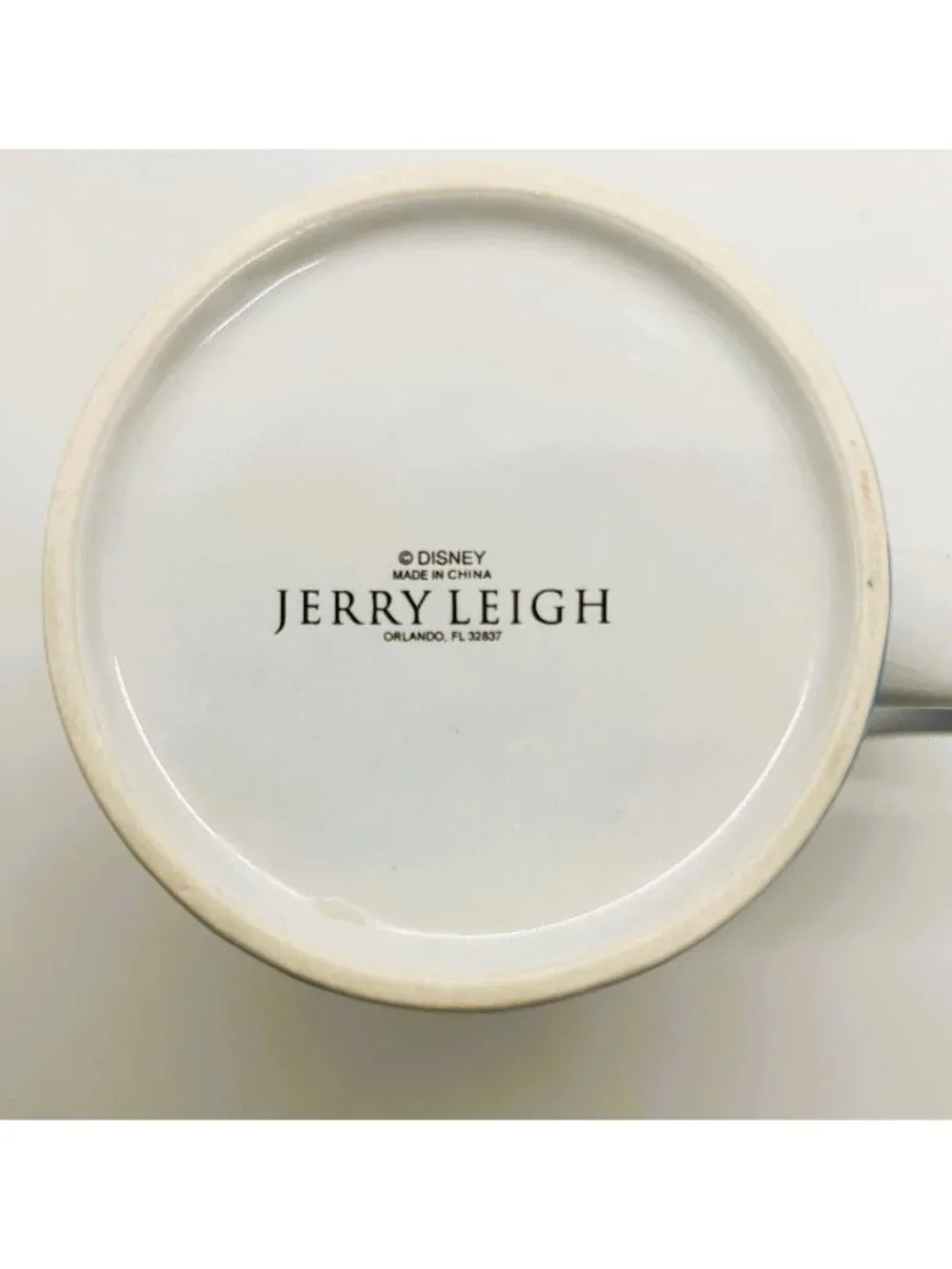 Disney Jerry Leigh 2014 Mickey Mouse Donald Duck Goofy Pluto Blue Coffee Mug